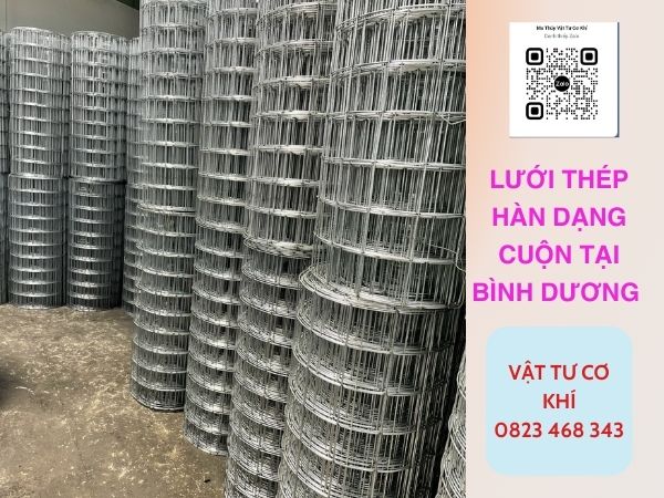 cung cấp lưới thép hàn dạng cuộn tại bình dương